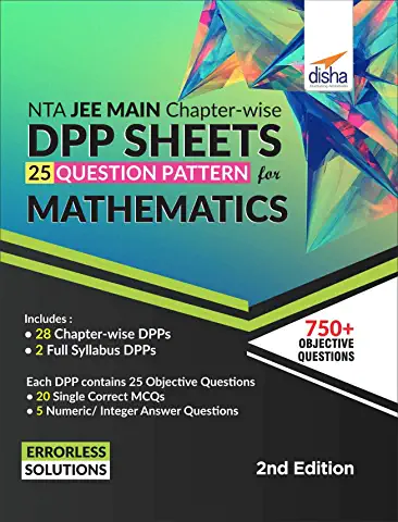 Disha Mathematics NTA JEE Main Chapter-Wise DPP Sheets  